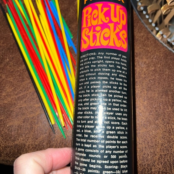 VINTAGE -1968 - WHITMAN - PIX PIX - PICK UP STICKS - Picture 3 of 5